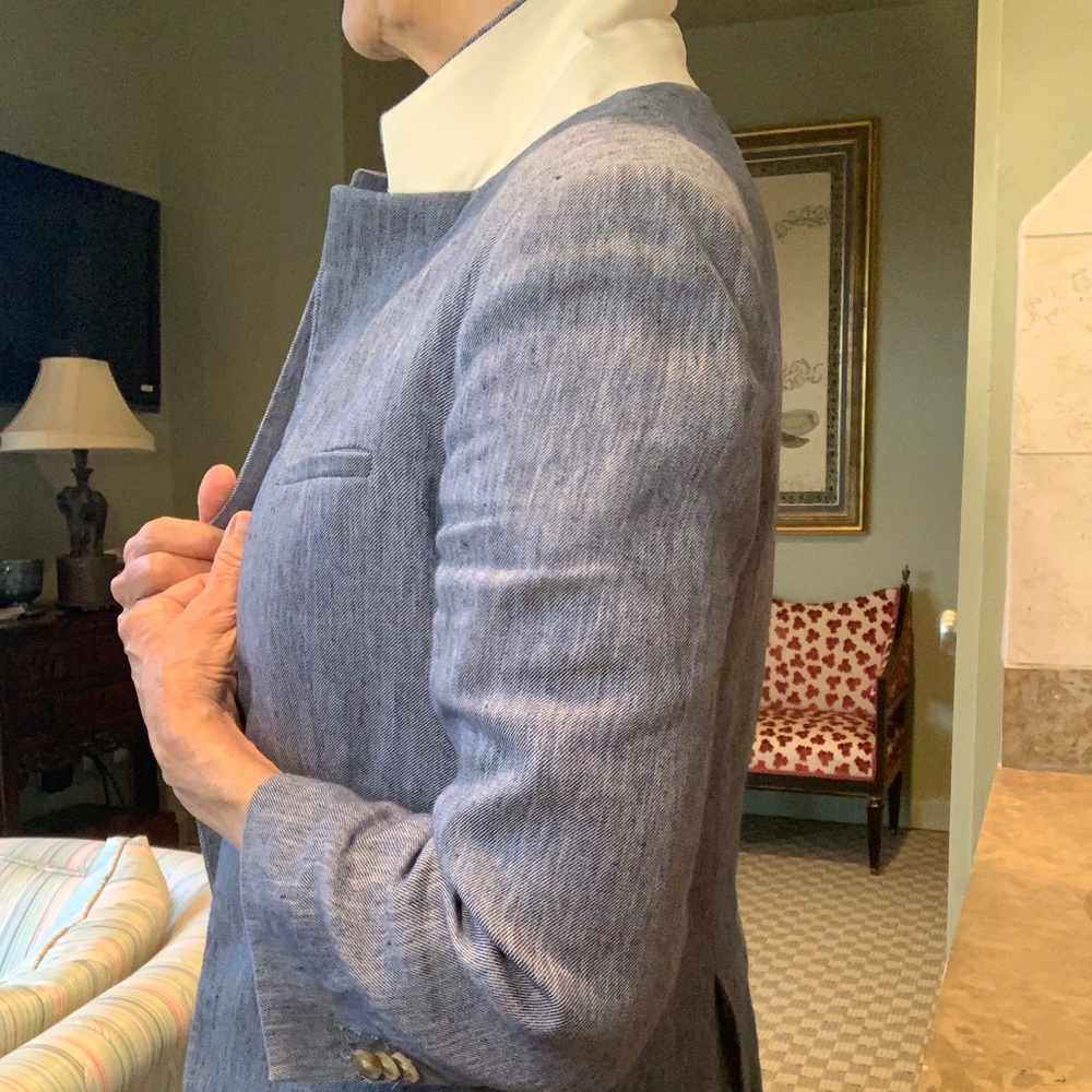 Veronica Beard chambray blazer size 6